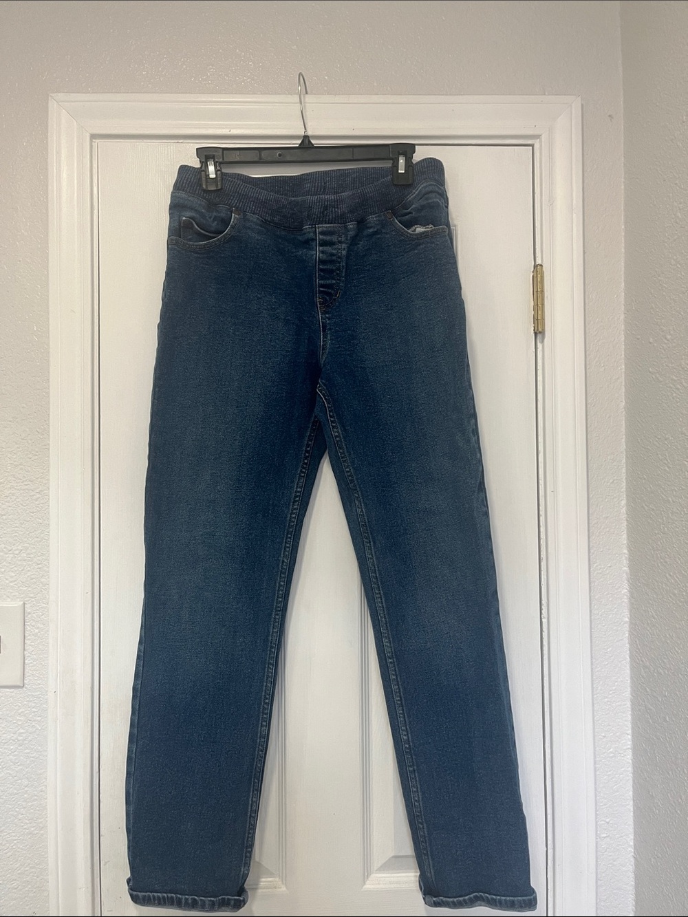Land’s End boys XL 14-16 Husky comfort waist blue jeans